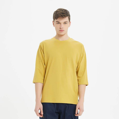 Boysnextdoor 3/4 Sleeves Tee Mustard